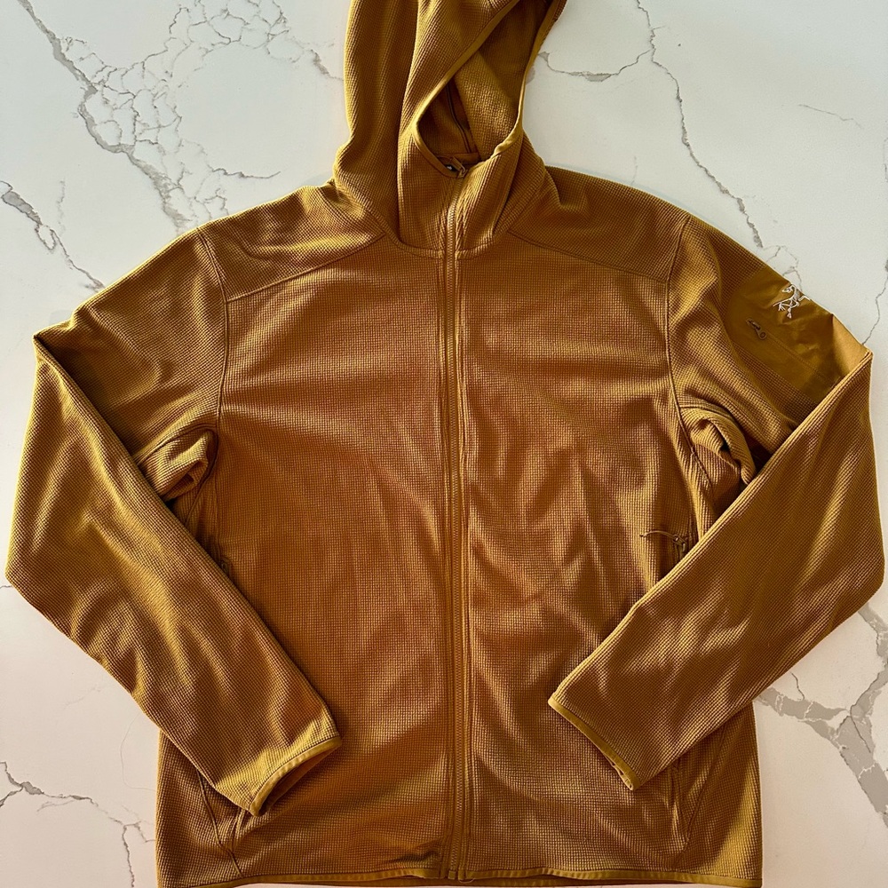 Arc'teryx Hooded Zip Up Micro Grid Jacket